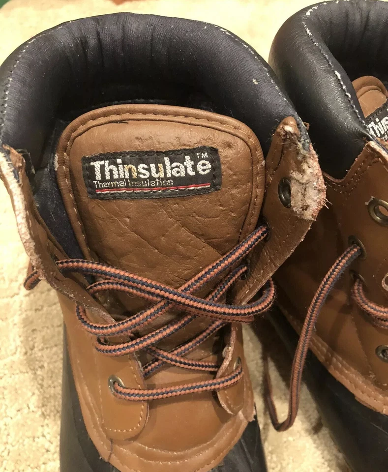 Northwest Territory Women’s Duck Boots Sz 6 Leather Snow Steel Shank Thinsulate - Image 4 of 4