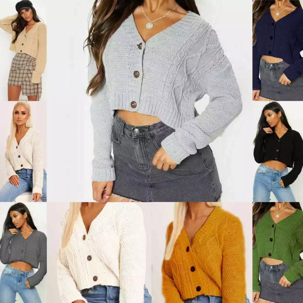 Ladies short cardigan cheap