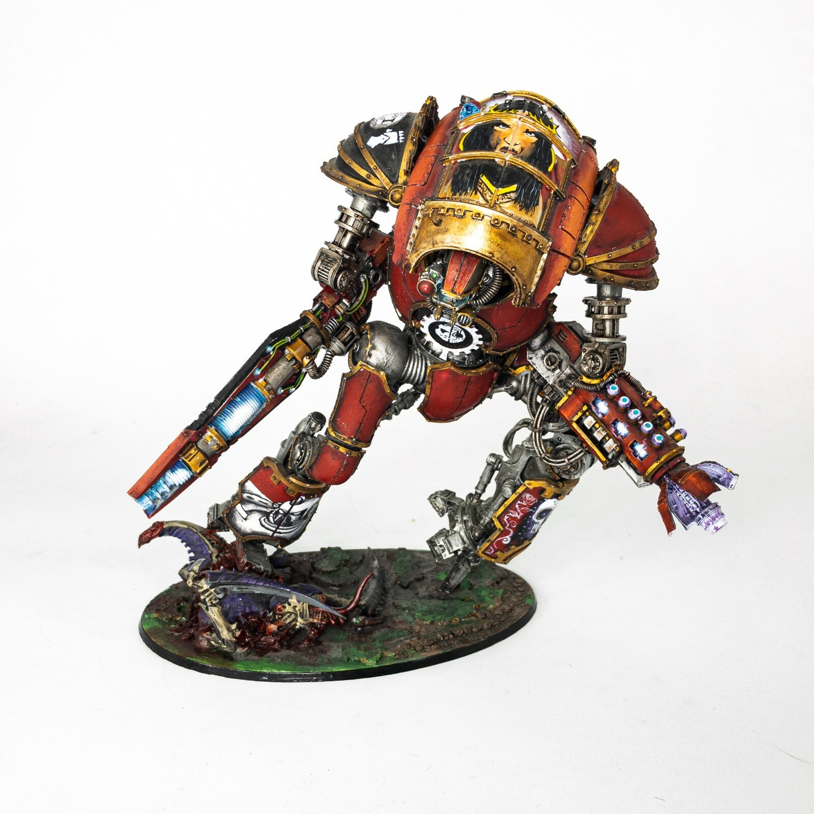 Mechanicum Cerastus Knight-Atrapos Warhammer 30k 40k PRO PAINTED Mechanicum Cerastus Knight-Atrapos Warhammer 30k 40k PRO PAINTED