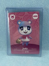 Judy 430 Animal Crossing Amiibo Card NA Series 5 Mint/Unscanned 