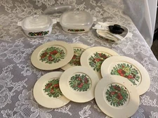 Vintage Chilton Aluminum Speciality Children’s Toy Play Set Dishes Spice of Life