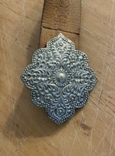 Western Floral Shape Belt Buckle 1950/60 As Found 41 Inches Long
