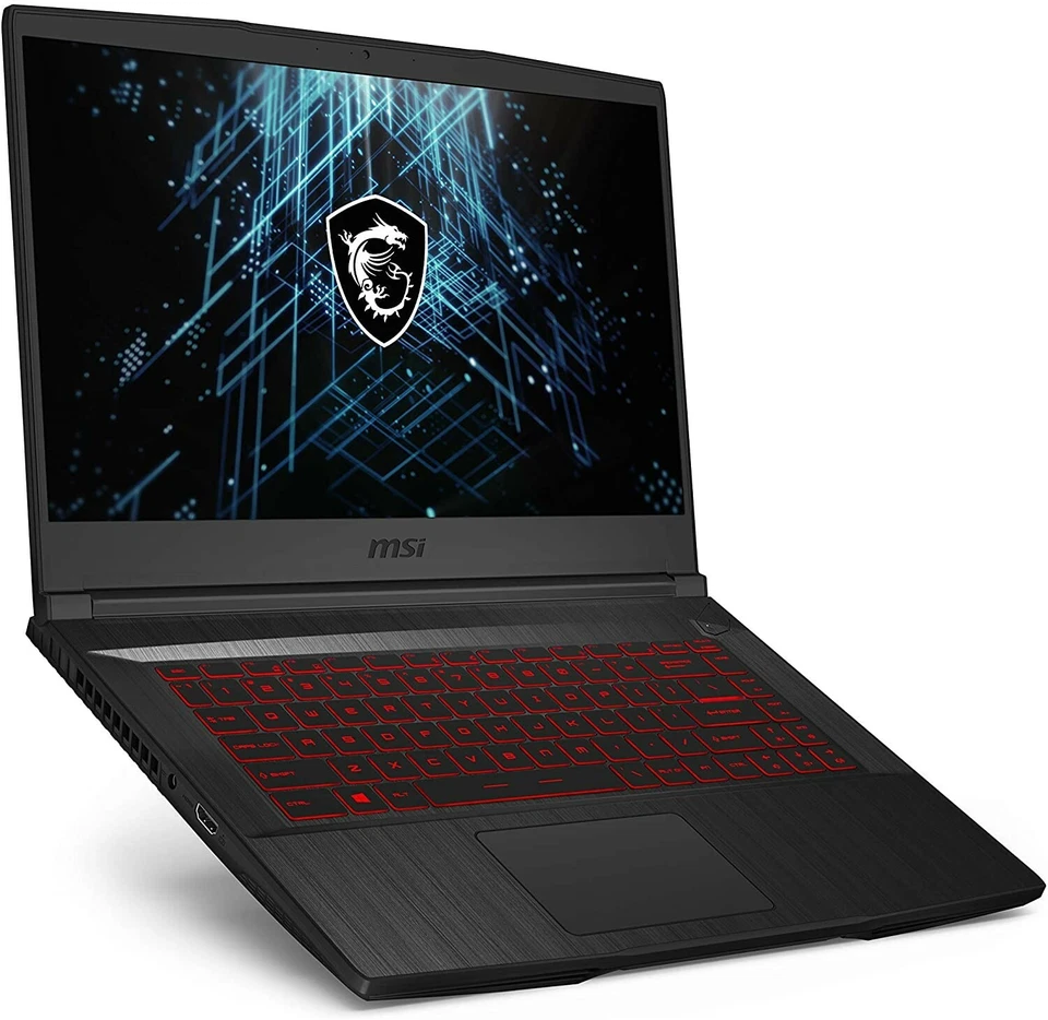 MSI GF65 15.6" Thin Laptop, i7-10750H/16GB RAM/512GB SSD/RTX 3060 - Image 3 of 4