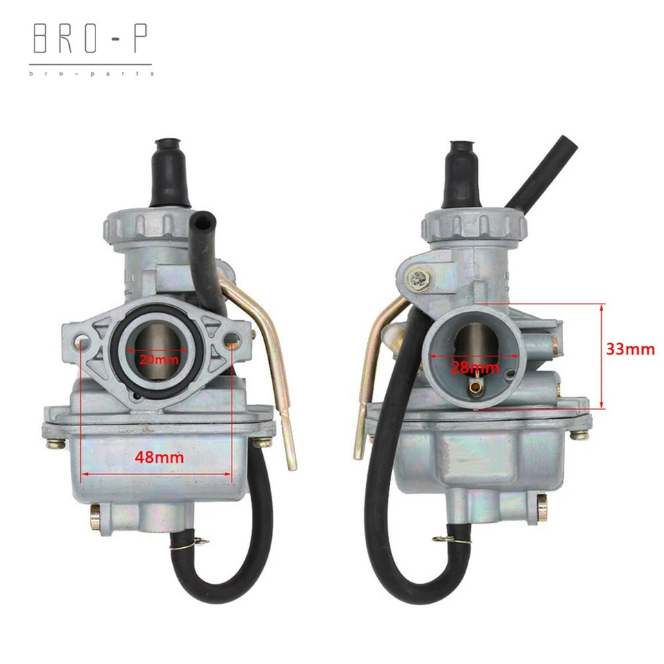 Carburador carburador para Honda Reflex 200 Honda CB100 1970-1973 CB125S 1976 CT125 Foto 2 de 4