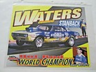 IHRA 98 Danny Water Jr Hot Rod World Champ Camaro Drag Racing Track Handout