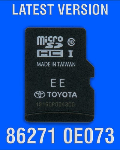 TOYOTA Navigation Micro SD Card Map Data 2021 UPDATE OEM 86271 0E073