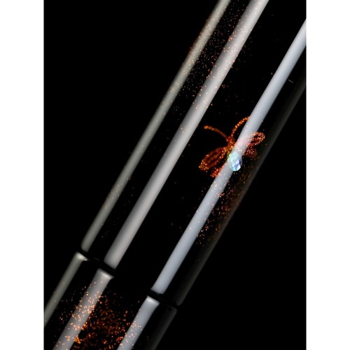 Qianyu Orchid In Deep Valley Fountain Pen Elegant Ebonite e Urushi - Picture 12 of 12