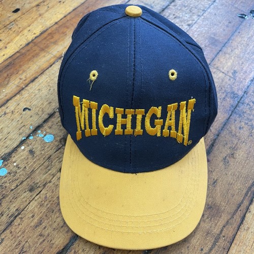 Michigan Wolverines Embroidered Navy 