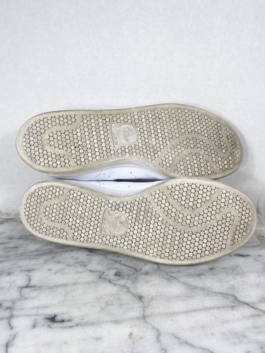 ADIDAS MEN'S STAN SMITH Size 11 Sneakers SHOES WHITE NAVY BLUE 791004 - Picture 5 of 8