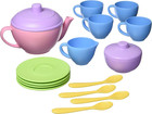 Tea Set, Pink 4C - 17 Piece Pretend Play, Motor Skills, Language & Communication