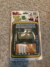 Popeye Wood Slate Mini Chalkboard And Eraser Vintage