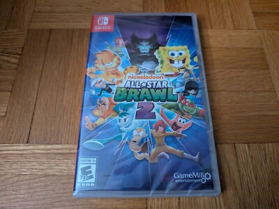 Nickelodeon All Star Brawls 2 Nintendo Switch (PHYSICAL CARTRIDGE) Brand New