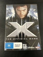 X-Men The Official Game Complete w Manual - PC Windows CD-ROM 4-Disc Set Game
