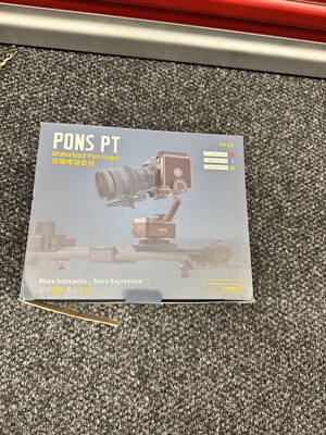 Zeapon PONS PT Motorized Pan Head, Pan and Tilt 2-axis Heads with Carrying Case