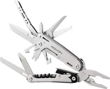 ROXON STORM Multi Tool Silver 420 And 5Cr15 Steel One Piece Construction S801S