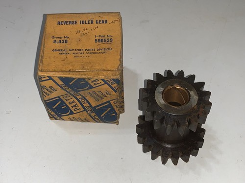 1932 - 1936 CHEVROLET 3 SPEED TRANSMISSION REVERSE IDLER GEAR NOS GM 590539