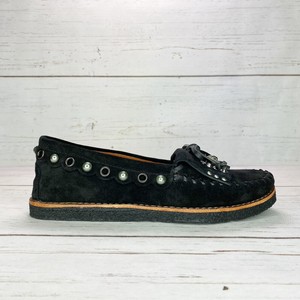 coach moccasins with fur