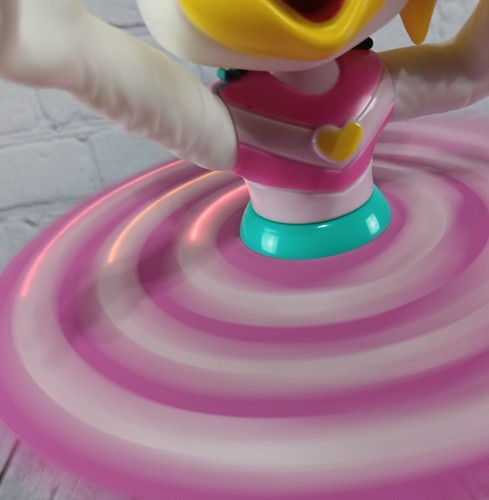 Vtg Chuck E Cheese Helen Henny Duck Goose PRIZE Spin Swirling Twirl Toy Lights - Picture 6 of 23