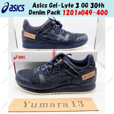 Asics Gel-Lyte 3 OG 30th Denim Pack 1201a049-400 Men's Size