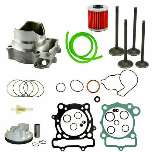 For 2004-2008 Kawasaki KX250F KXF250 Cylinder Piston Top End Gasket Valves Kit