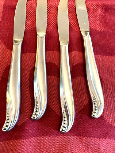 International SPINDRIFT Deluxe Satinado - 4 Cuchillos de Cena 8 3/8" - Imagen 6 de 6
