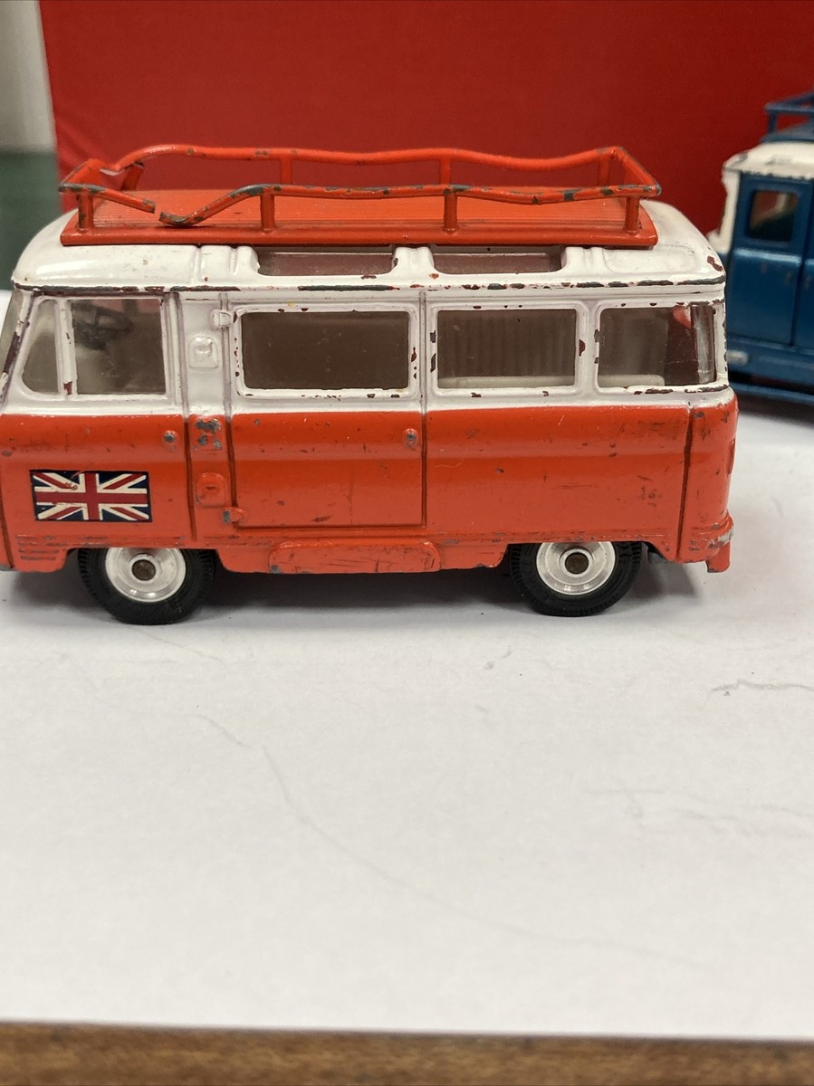 【中古】CORGI TOYS COMMER BUS 2500 SERIES 2xVintage Corgi Toys Commer Bus 2500 Series with Camera+
