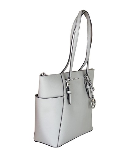 MICHAEL KORS CHARLOTTE LARGE TOP ZIP SHOULDER TOTE BAG PURSE - Picture 209 of 252