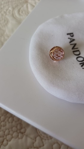 PANDORA PINK RADIANT DROPLET CHARM. - Picture 4 of 6