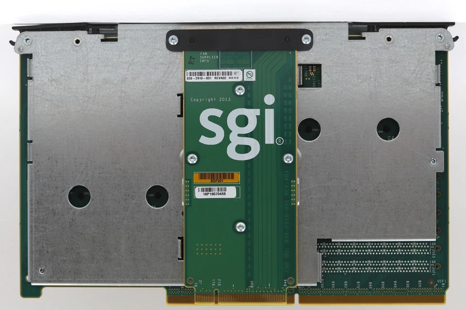 HPE P0000908 DDR4 Memory Riser Expansion Board P/N: 030-2906-005 Tested Working - Image 3 of 4