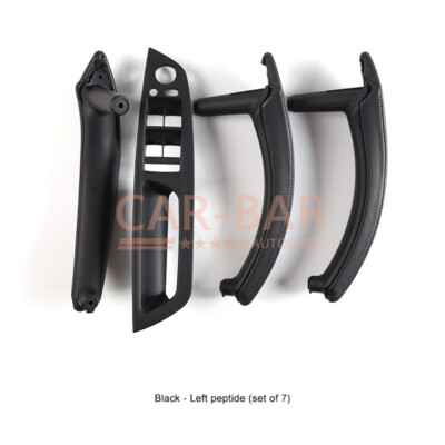 Set of 7 Interior Door Handle Inner Panel Pull Trim Cover for BMW E70 E71 X5 X6