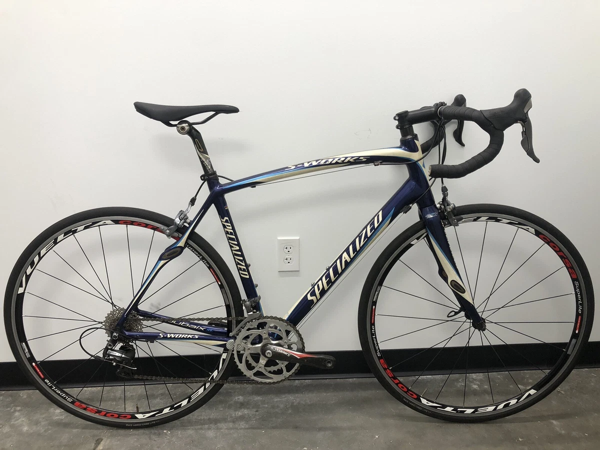 Super light 2008 Specialized Roubaix S Works SL Dura Ace 56cm