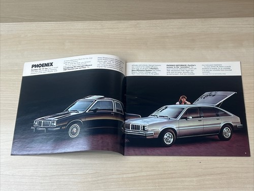 Pontiac 1981 32 páginas folleto de ventas catálogo Grand Prix Firebird Catalina LeMans - Imagen 4 de 5