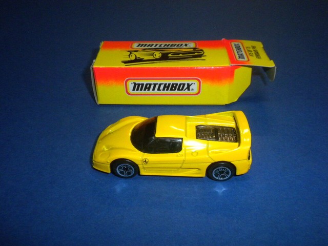 FERRARI F50 - MATCHBOX VEHICLE/CAR with BOX 1996 high grade! | eBay