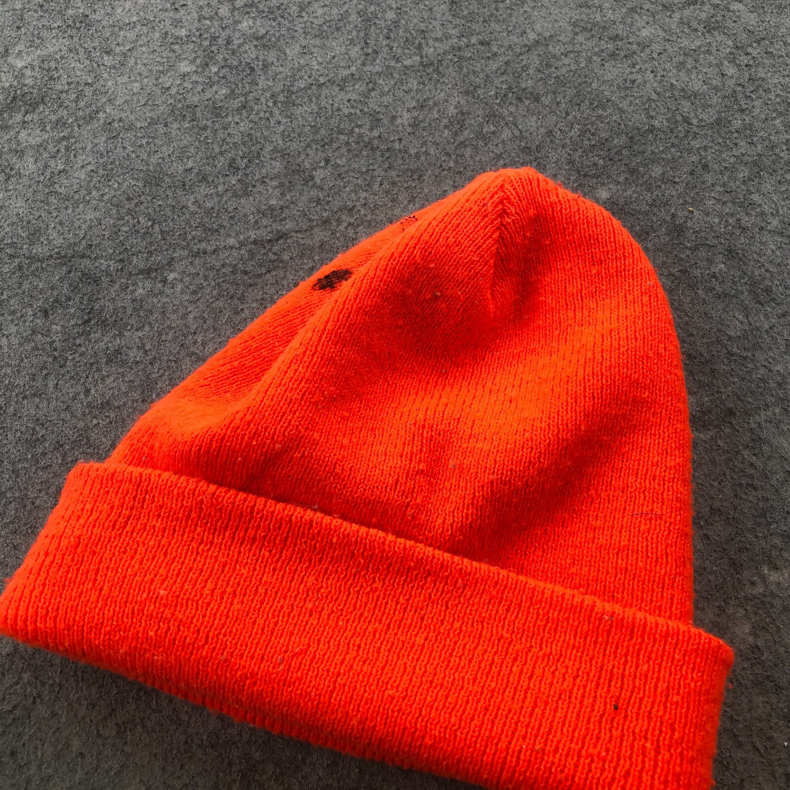 Carhartt Toboggan Beanie Skull Cap Orange Fleece Grap… Gem