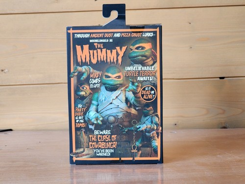 ***Brand New*** Michelangelo as The Mummy I TMNT x Universal Monsters I NECA - Picture 2 of 6