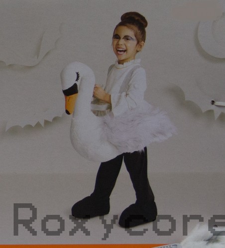 Halloween Hyde and Eek! Boutique Toddler Plush Swan Rider Costume One Size  - Picture 1 of 2