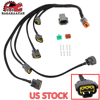 Harness For 1jz 2jz 1JZGTE 2JZGTE VVTi Ignition Coil Conversion Skyline R35 GTR