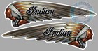 2 x STICKER INDIAN INDIEN COTE GAUCHE ET DROIT AUTOCOLLANT MOTO IA138
