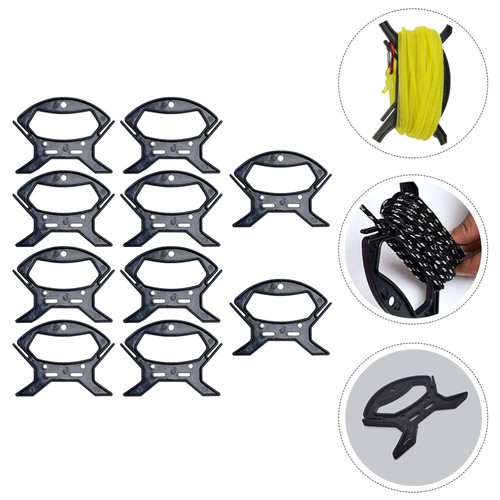 10 Pcs Bobbin Keeper Line Reel Wire Storage Winder Spool Organizer - Photo 9/12