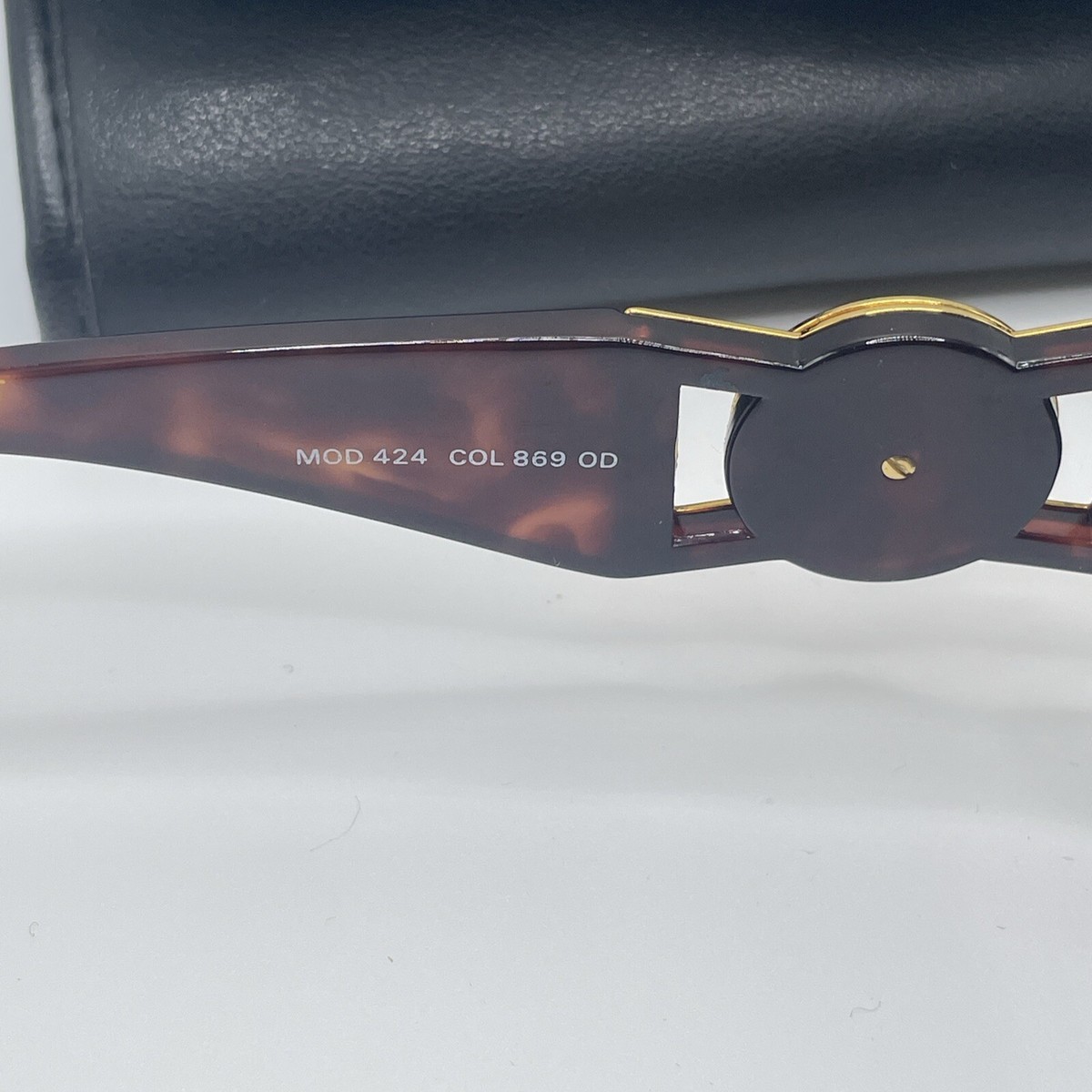 Gianni Versace Mod.424 Col.869 OD Vintage Sunglasses | eBay