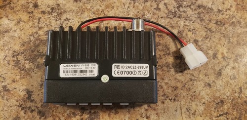 LEIXEN VV-898 Mini émetteur-récepteur radio mobile 10 W double bande 144/430 MHz radio (232) - Photo 3/6