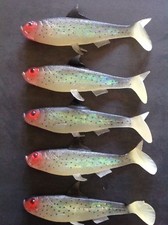 SHADS,Chesapeake Bay Lures, Shad, Swim Bait (5) Umbrella Rig,Striper Lure,Blues