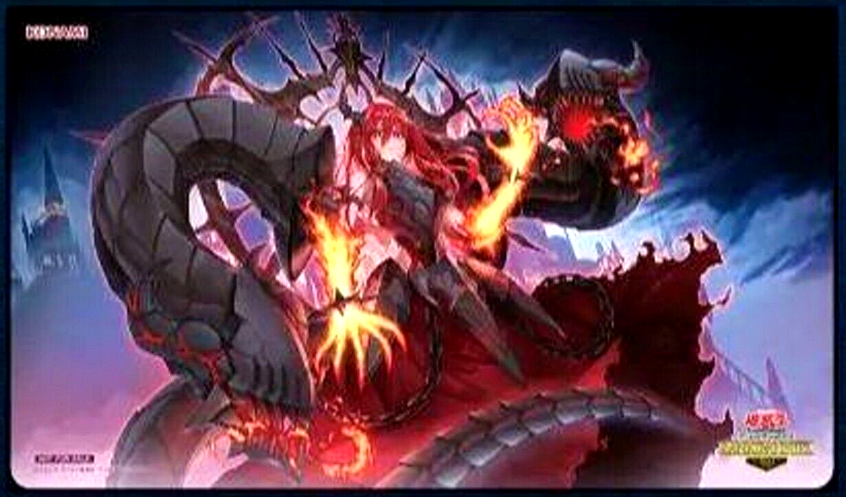 Yugioh Official Playmat Promethean Princess, Bestower of Flames