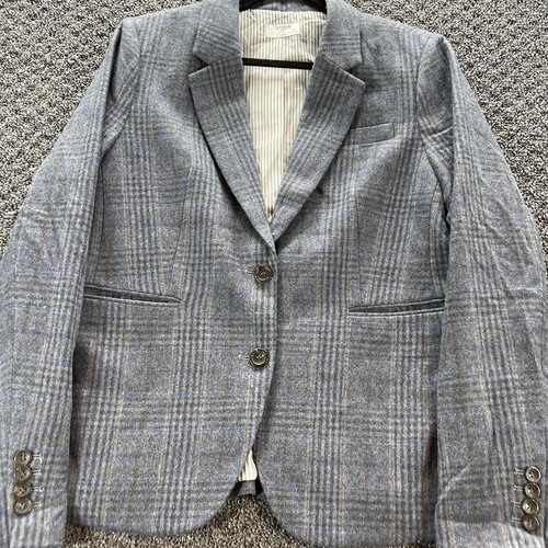 Untuckit Damen Blazer Sportmantel Gr. 14 kariert Mantel Jacke Freizeit Damen