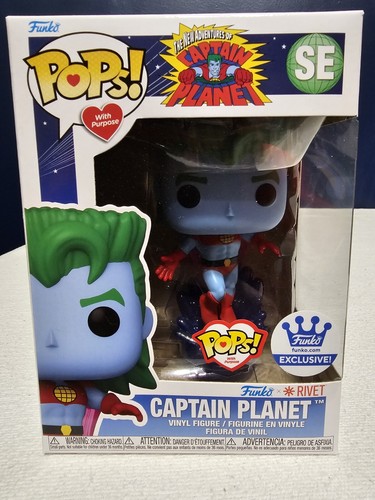 Funko Pop SE Captain Planet Pops With Purpose Funko-Shop Exclusive