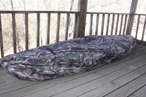 NUEVO PROTECTOR DE AGUA VORTEX CAMO RESISTENTE IMPERMEABLE KAYAK/CANOA CUBIERTA HASTA 16' - Imagen 4 de 11
