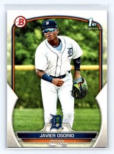 2023 Bowman Javier Osorio Prospects Sky Blue #BP-4 Detroit Tigers