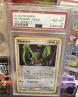 2006 POKEMON POP SERIES 1 #3 RAYQUAZA-HOLO PSA 8
