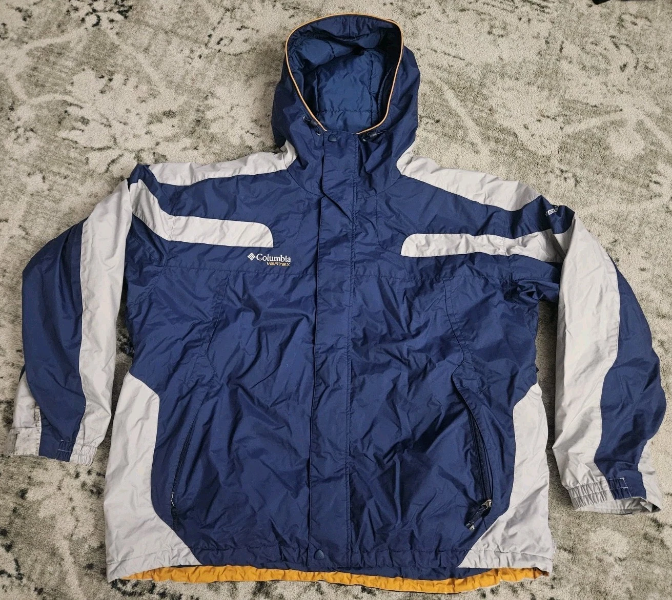 Columbia Vertex Jacket Coat Insulated Waterproof Hooded Zip Mens Size XXL