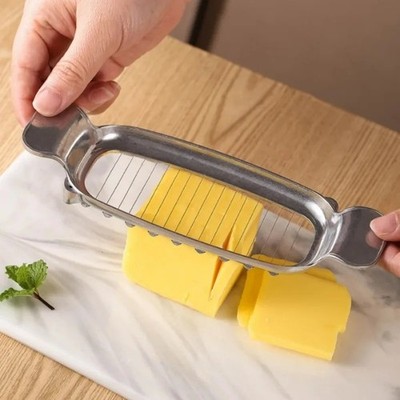 Stainless Steel Butter Slicer Cheese Cutter Kitchen Accessories Endurance Silver